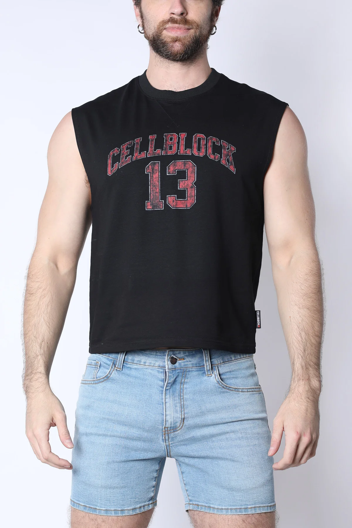 CB13 Sport Cropped Muscle Tank - Image 4