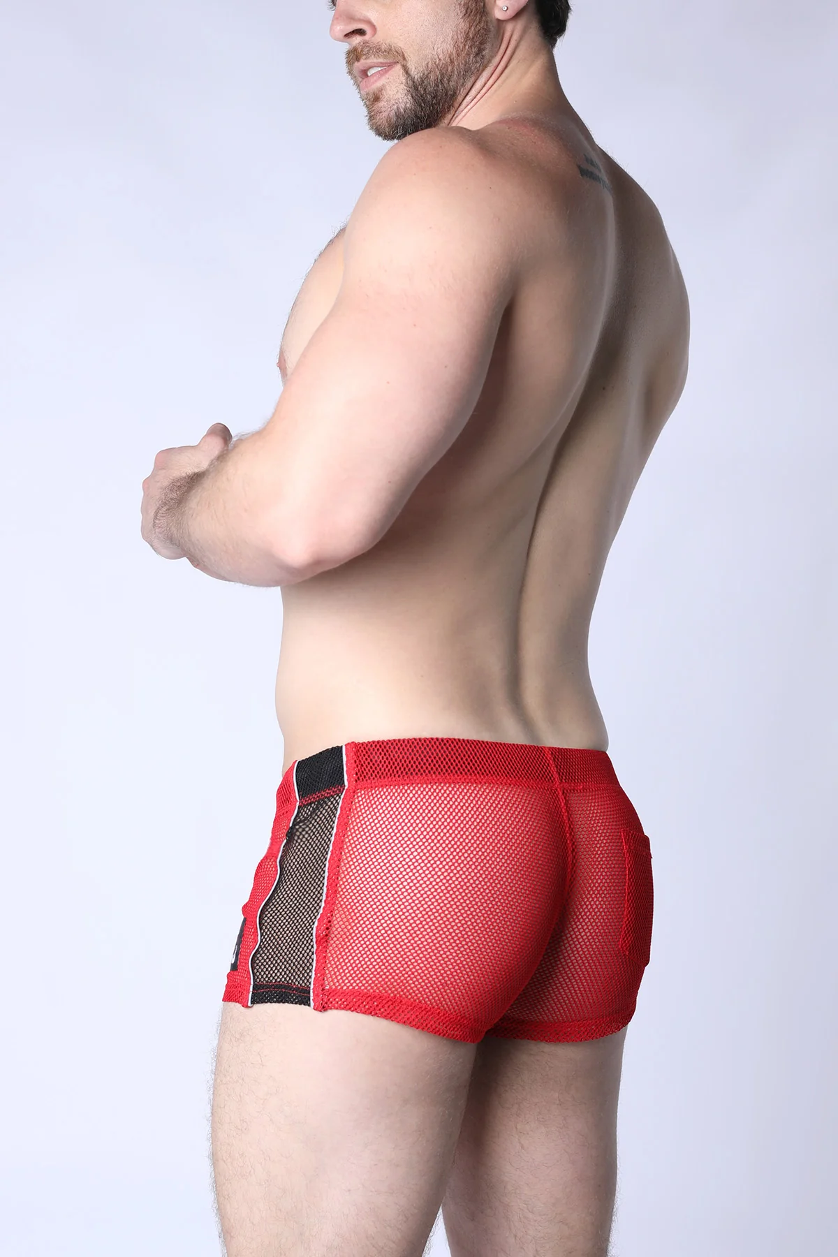 Chain Reaction Mesh Jock Short
