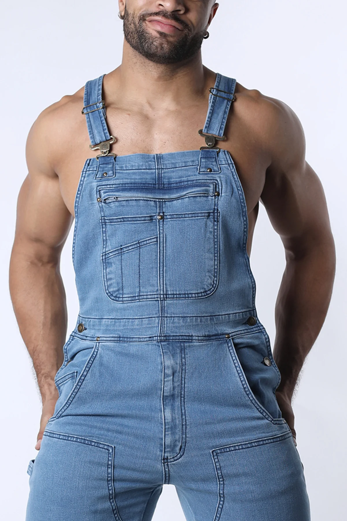 Jax Denim Overalls - Image 3