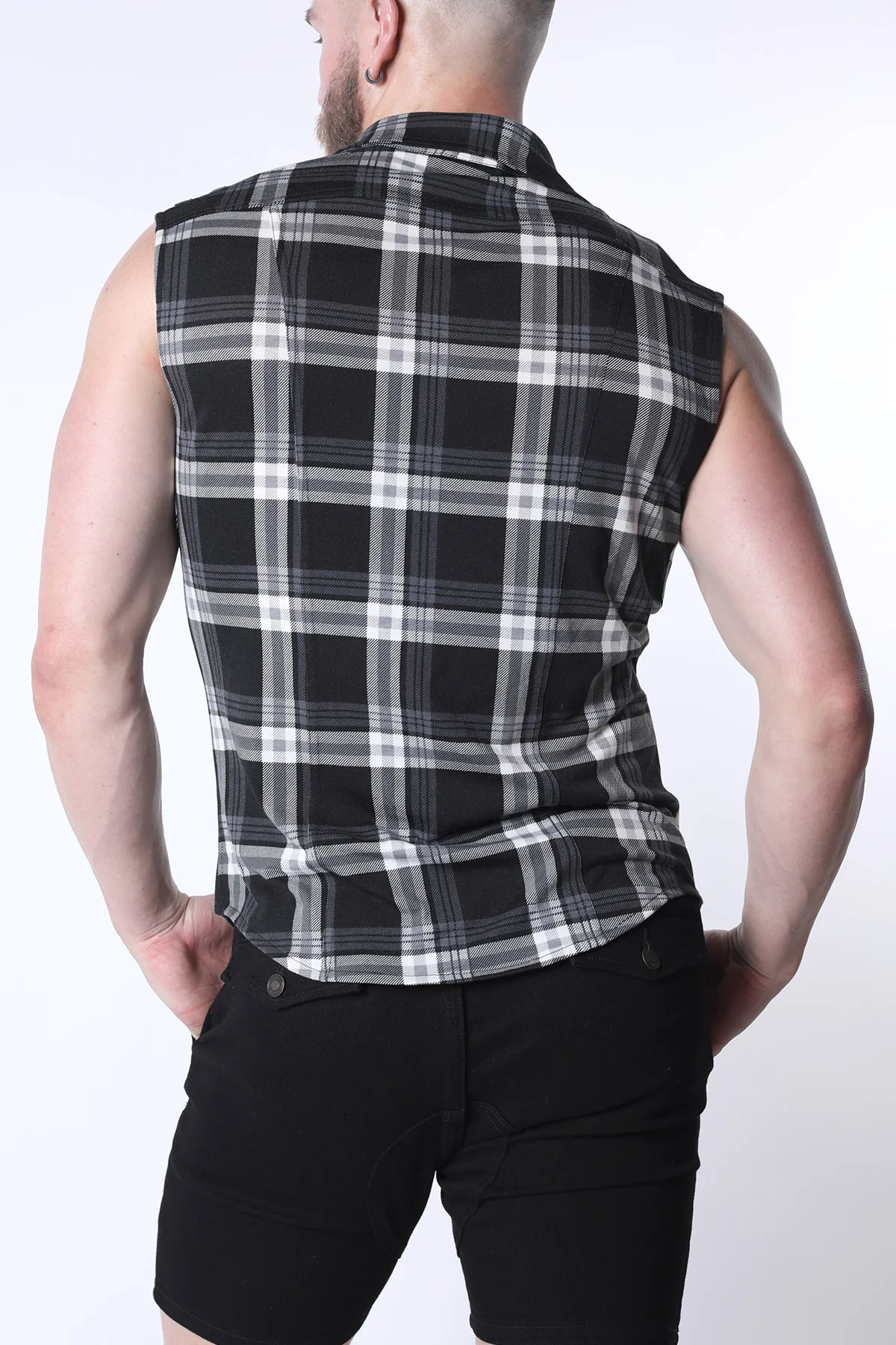 Lumber Jacked Sleeveless Shirt - Image 3