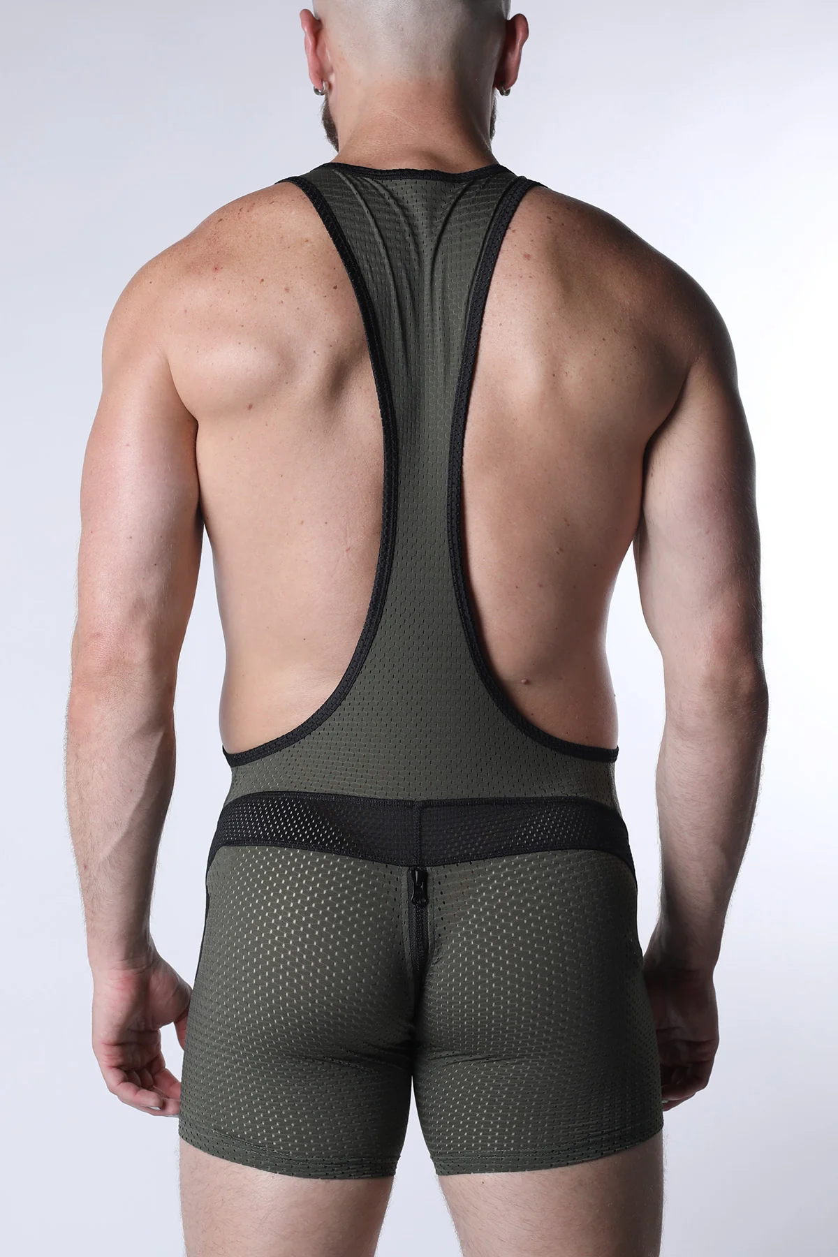 Starter Mesh Zipper Singlet - Image 3