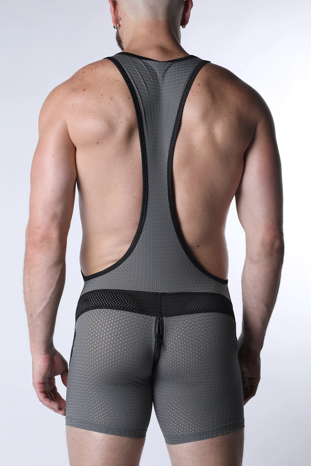 Starter Mesh Zipper Singlet - Image 7