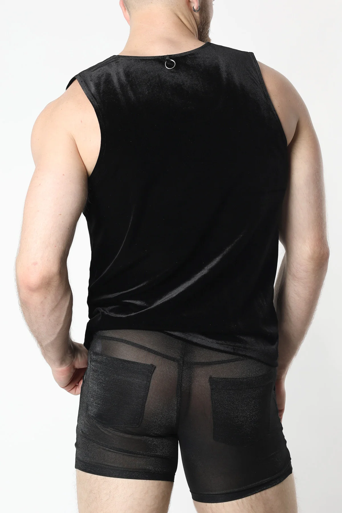 Vaux Velvet Crush Double Strap Tank Top **FINAL SALE** - Image 4