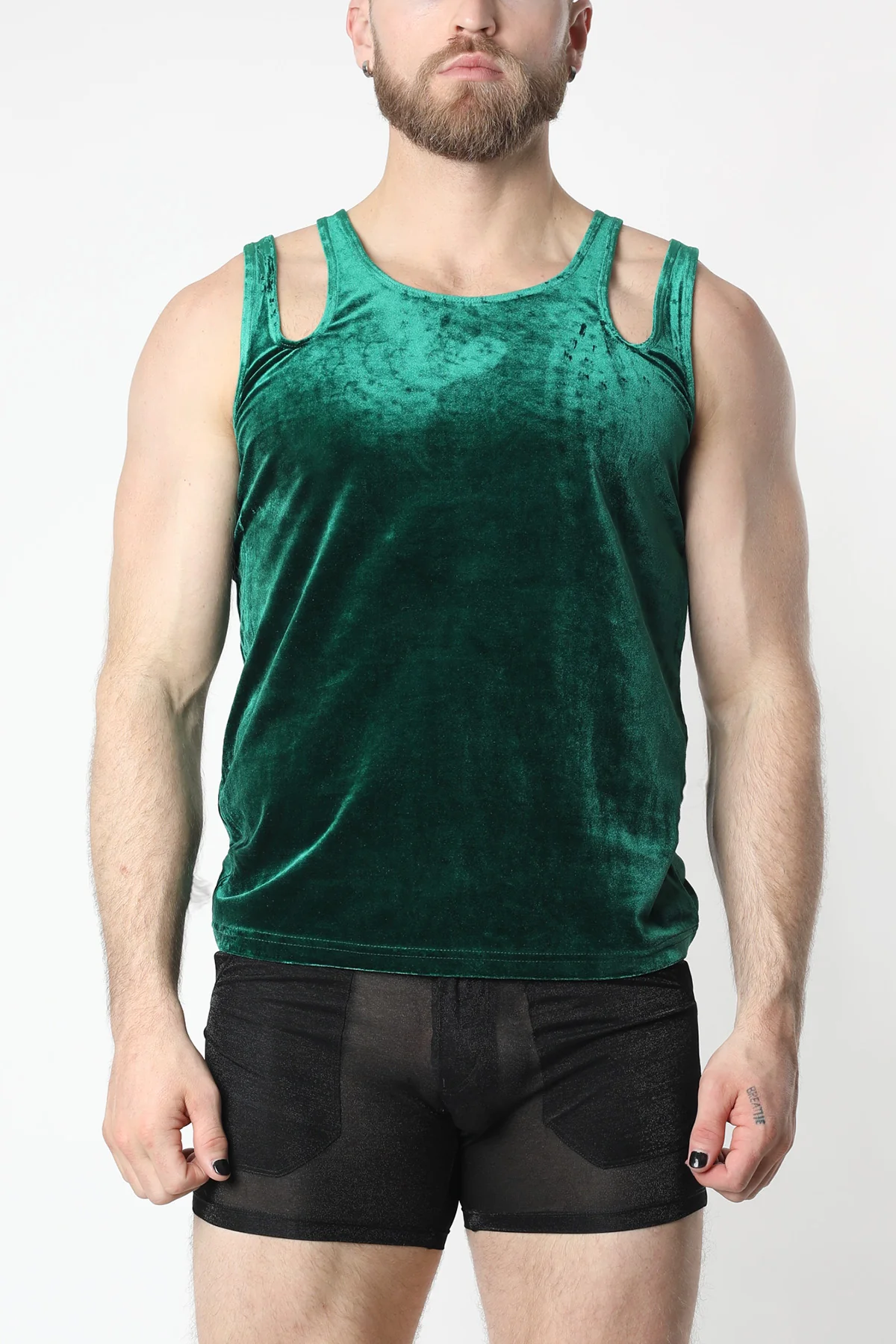 Vaux Velvet Crush Double Strap Tank Top **FINAL SALE** - Image 8